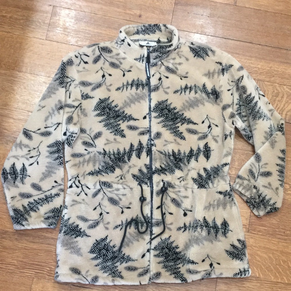 Vintage Black Mountain Fleece Jacket size Large
